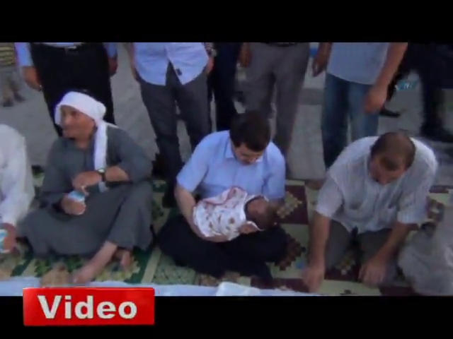 Konteyner kentteki ilk bebek "Hamza Tayyip"