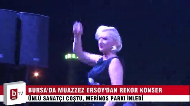 Bursa’da Muazzey Ersoy’dan rekor konser