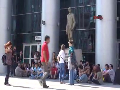 Eskişehir'de oturma eylemi