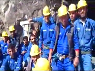 Maden ocağı işçilerinden iş bırakma eylemi