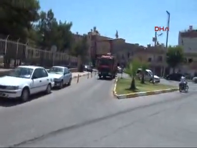 Cezaevinde yangın alarmı
