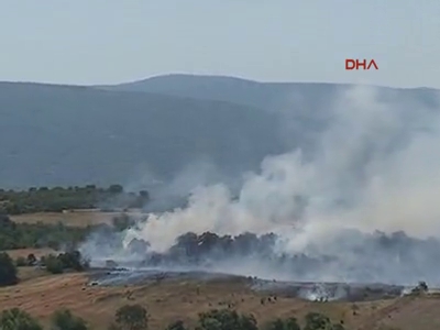 Bir yangın haberi de Bursa'dan