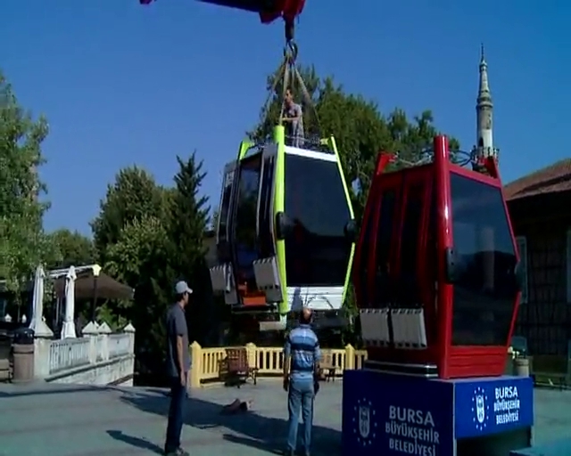 İşte teleferiğin yeni kabinleri!