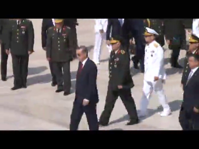 Yaş üyeleri Anıtkabir'de