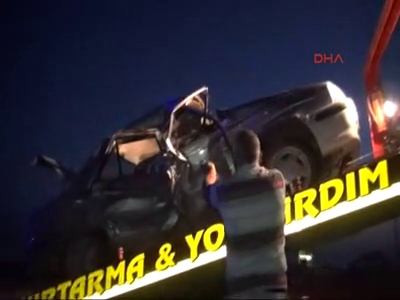 Yozgat'ta feci kaza: 2 ölü, 1 yaralı