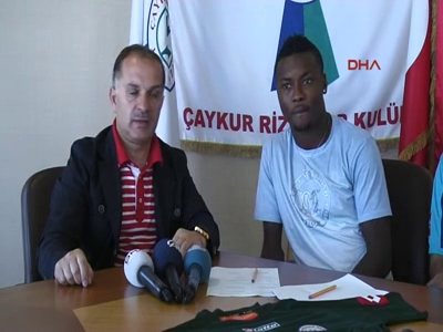 Çaykur Rizespor'a Nijeryalı stoper