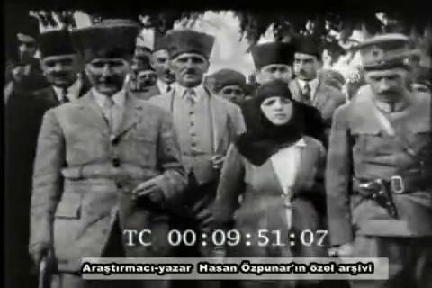 Atatürk'ün, Dumlupınar'da çekilen görüntüleri ortaya çıktı