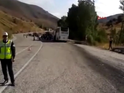 Katliam gibi kaza!