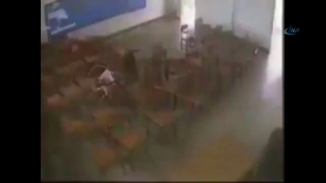 Okulda hortum paniği