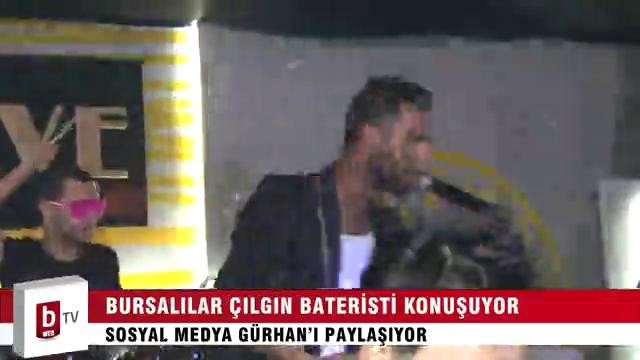 Çılgın baterist eğlenceseverlerin favorisi oldu – ÖZEL HABER
