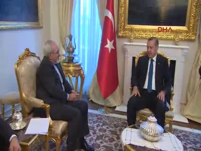 Erdoğan Muhammed Cevad Zarif ile görüştü