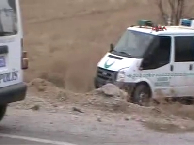 Kahramanmaraş'ta TIR devrildi