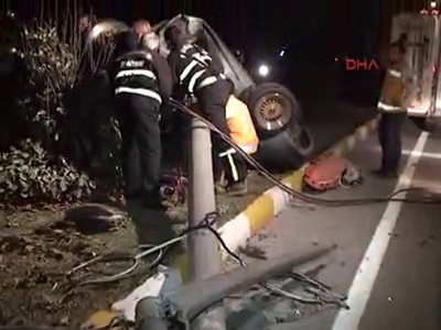 Mustafakemalpaşa'da 2 gencin öldüğü kazada can pazarı