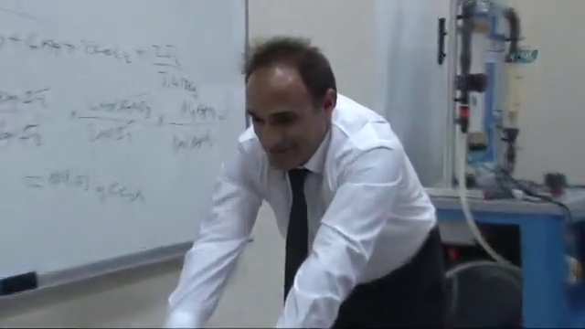 Rektör böyle çarpıldı