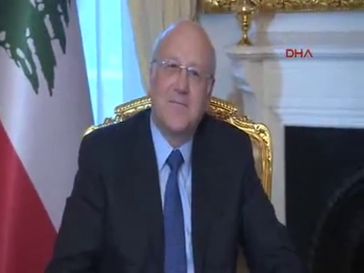 Erdoğan Lübnan Başbakanı Mikati ile görüştü