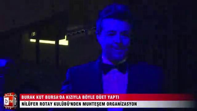 Burak Kut Bursa’da kızıyla böyle düet yaptı