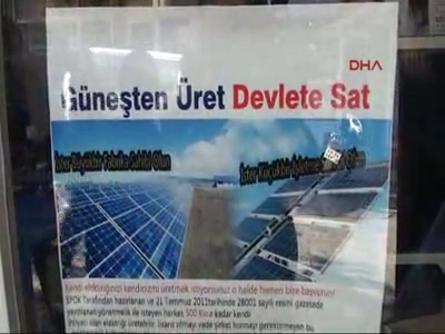 Güneşle elektrik faturasını sıfırladı