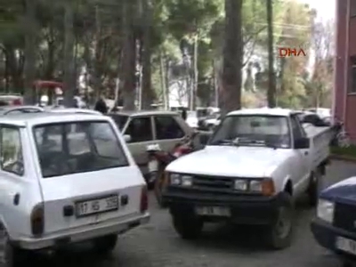 Magandalar müftülüğün kamerasına takıldı