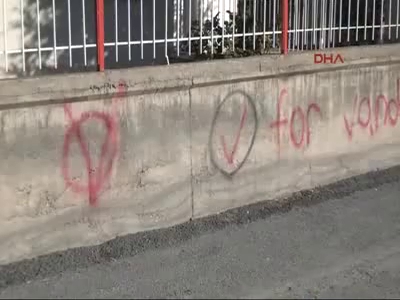 Malatya'da ev ve araçları işaretlediler