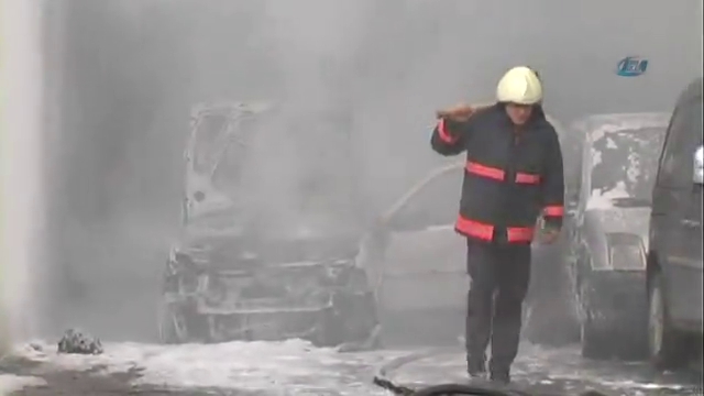 İstanbul Emniyeti'nde yangın paniği