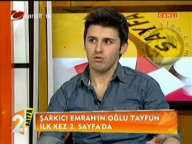 Emrah'ın oğlu Tayfun ilk kez konuştu!