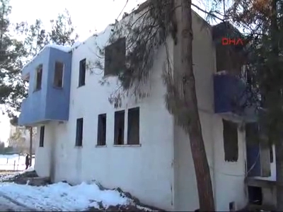 Şehidin evi zarar gördü iddiası