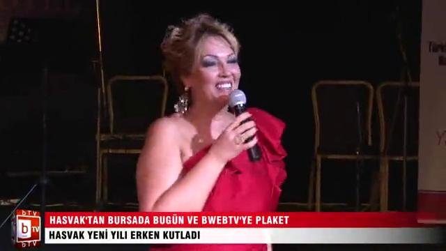 Hasvak'tan Bursada Bugün ve BWEBTV'ye plaket