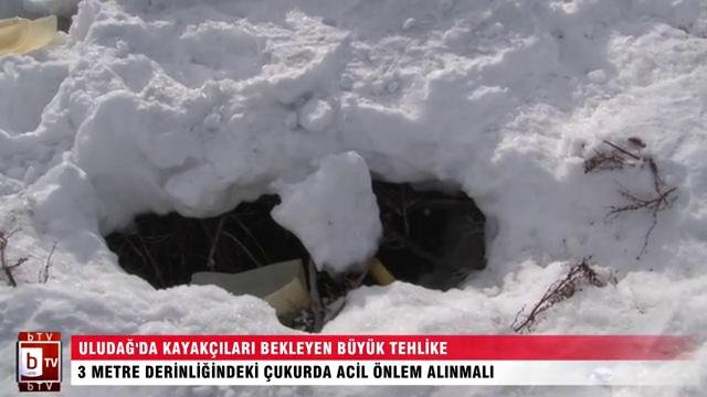 Uludağ'da kayakçıları bekleyen büyük tehlike! - ÖZEL HABER
