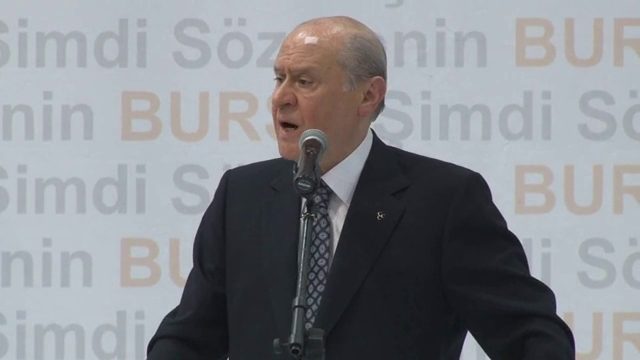 MHP lideri Bahçeli Bursa'dan bombaladı -3