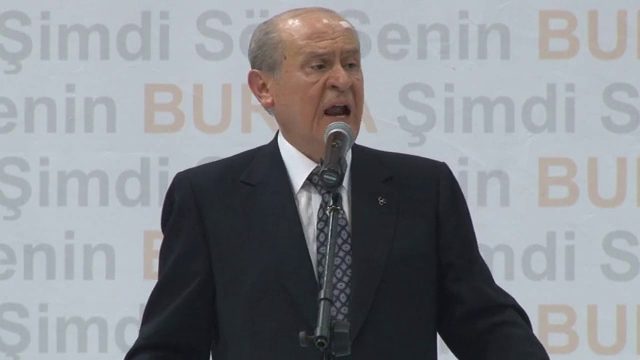 MHP lideri Bahçeli Bursa'dan bombaladı -4
