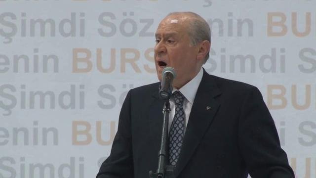 MHP lideri Bahçeli Bursa'dan bombaladı -5