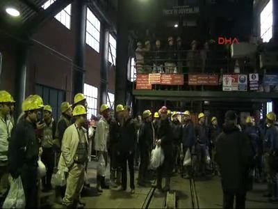 Maden ocağında ölen 8 işçi dualarla anıldı
