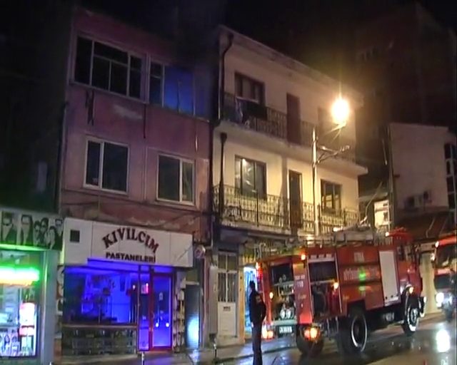 Bursa'da masaj salonunda korkutan yangın