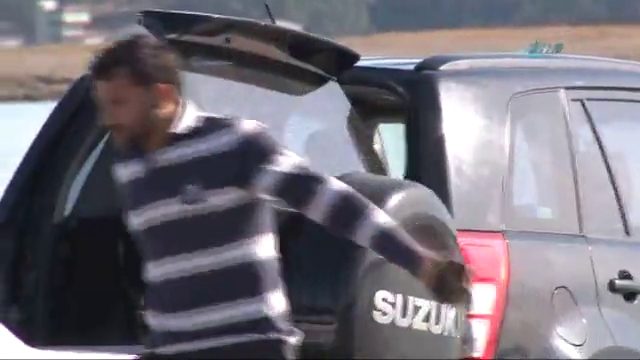 Göl manzarası seyrederken mahsur kaldılar