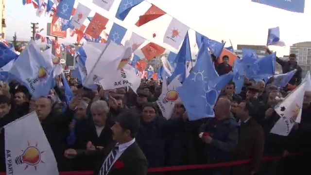Nilüfer'de AK Parti'den miting gibi açılış -2