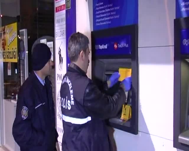 Bursa'da ATM'de kart kopyalama tuzağı