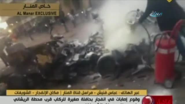 Beyrut'ta bombalı saldırı: 2 ölü, 6 yaralı