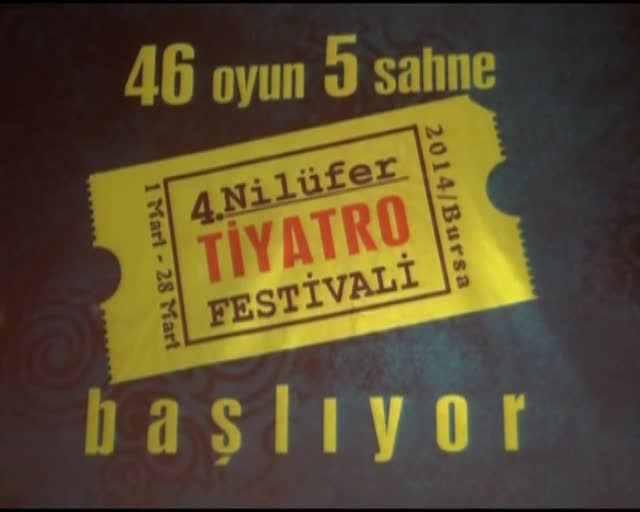 Dördüncü Nilüfer Tiyatro Festivali  başlıyor