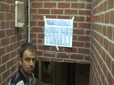 Bursa'da sahibinden satılık tuvalet