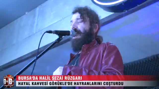 Bursa'ya gelen Halil Sezai'den telefon isyanı