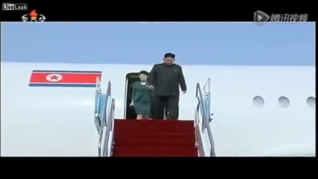 Kuzey Kore lideri şovu izledi