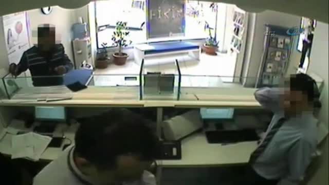 9 ayda 12 soygun yapan zanlı kamerada