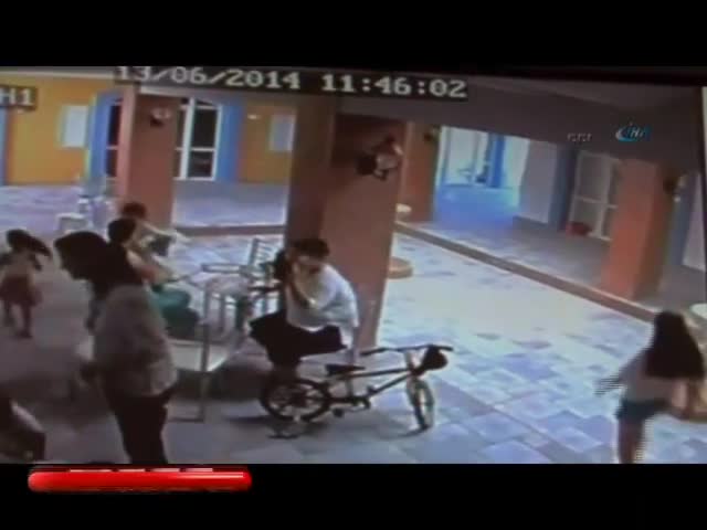 Minik Yusuf'un acı sonu kamerada!