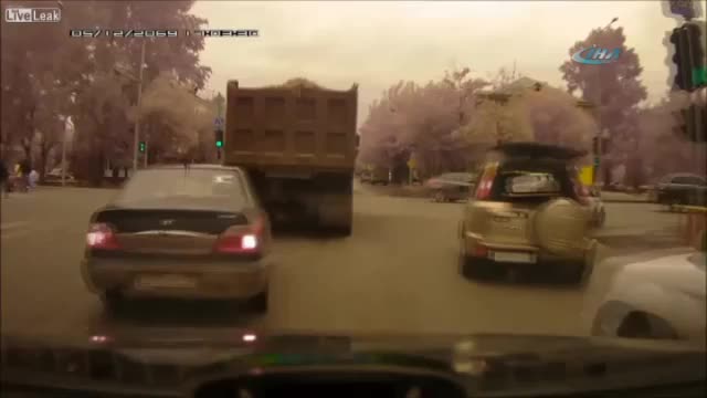 Trafikte kedi terörü