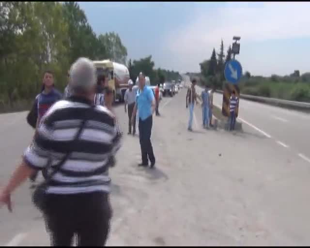 Bursa'da köylülerin eyleminde dehşet dakikaları