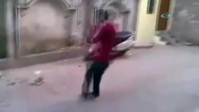 Bu kadarına da pes dedirten görüntü!