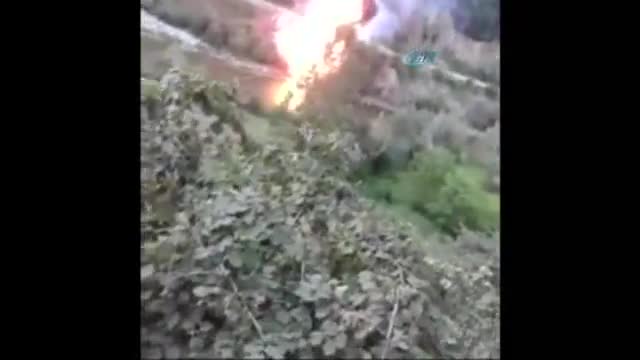 LPG tankeri böyle patladı