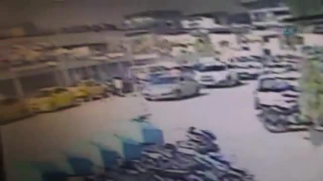 Gerçekleşen saldırı anı güvenlik kamerasında