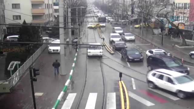 Bursa'daki ilginç kazalar MOBESE'de