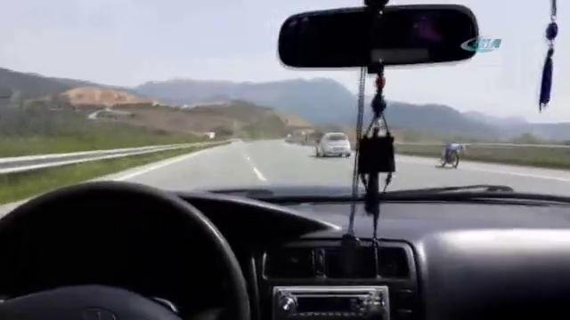 Otobanda ölümüne yarış